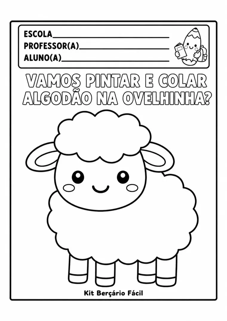 Atividades com materiais simples do Kit Berçário Fácil
