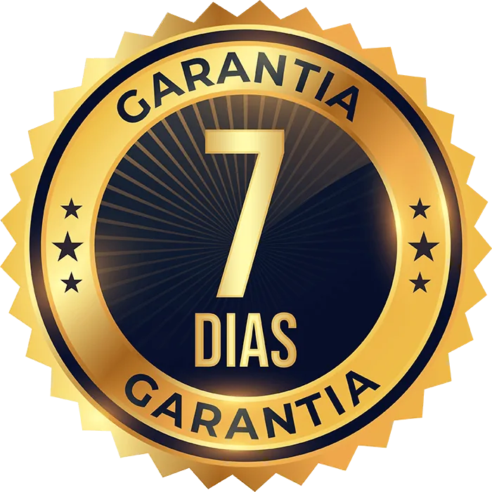 Selo de garantia de 7 dias