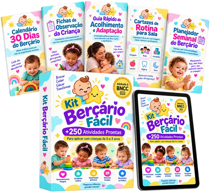 Super Oferta — Kit Berçário Fácil +250 atividades